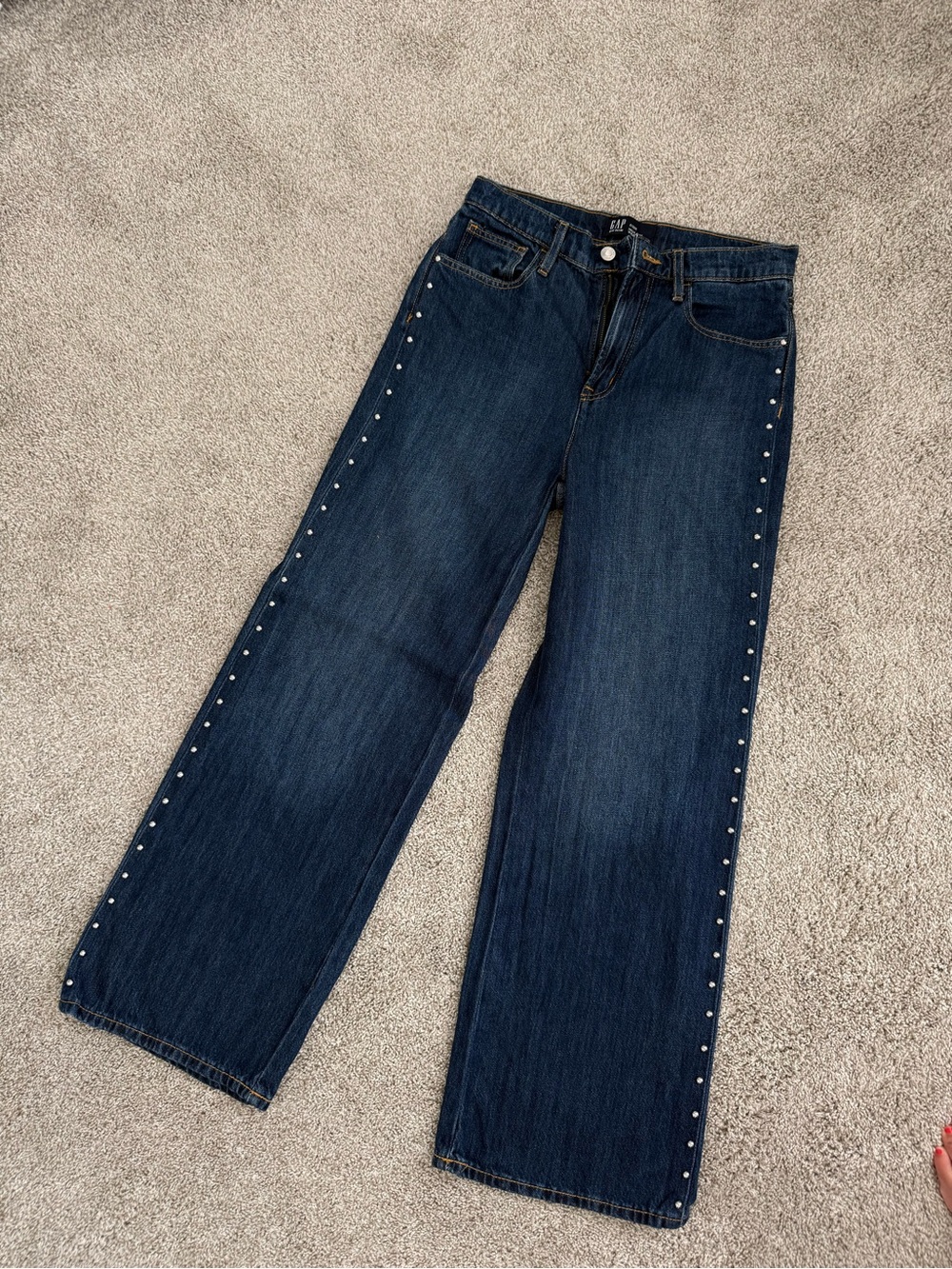GAP High Rise Studded Jean - Picture 2 of 4